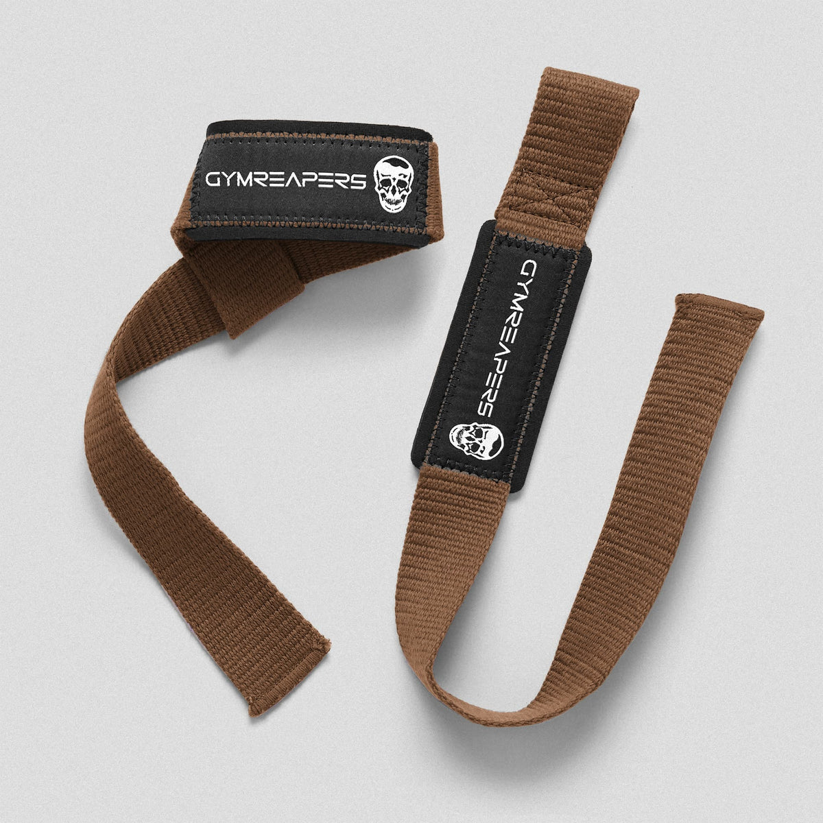 Lifting Straps | Premium Padded Weightlifting Straps - Brown