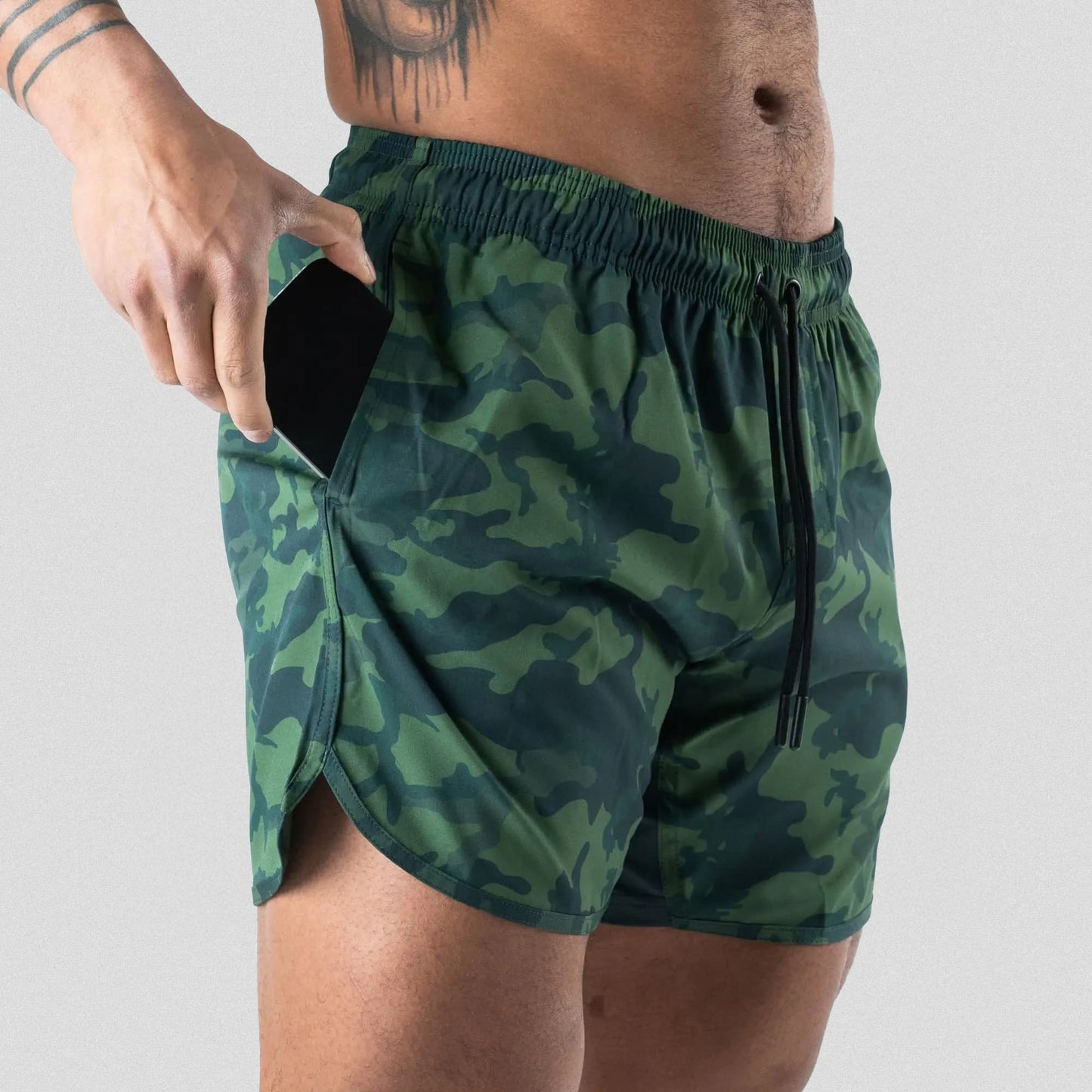 Training Shorts - Forest Camo