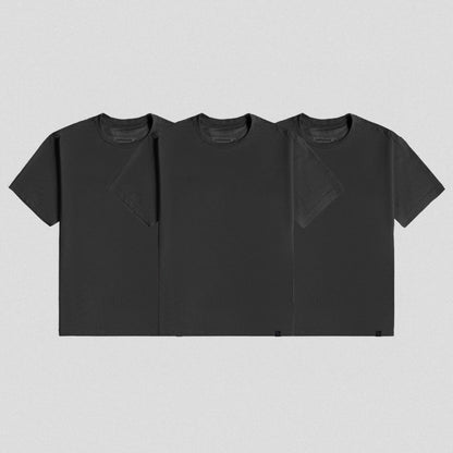 Clip Tag Basic Tee - Charcoal