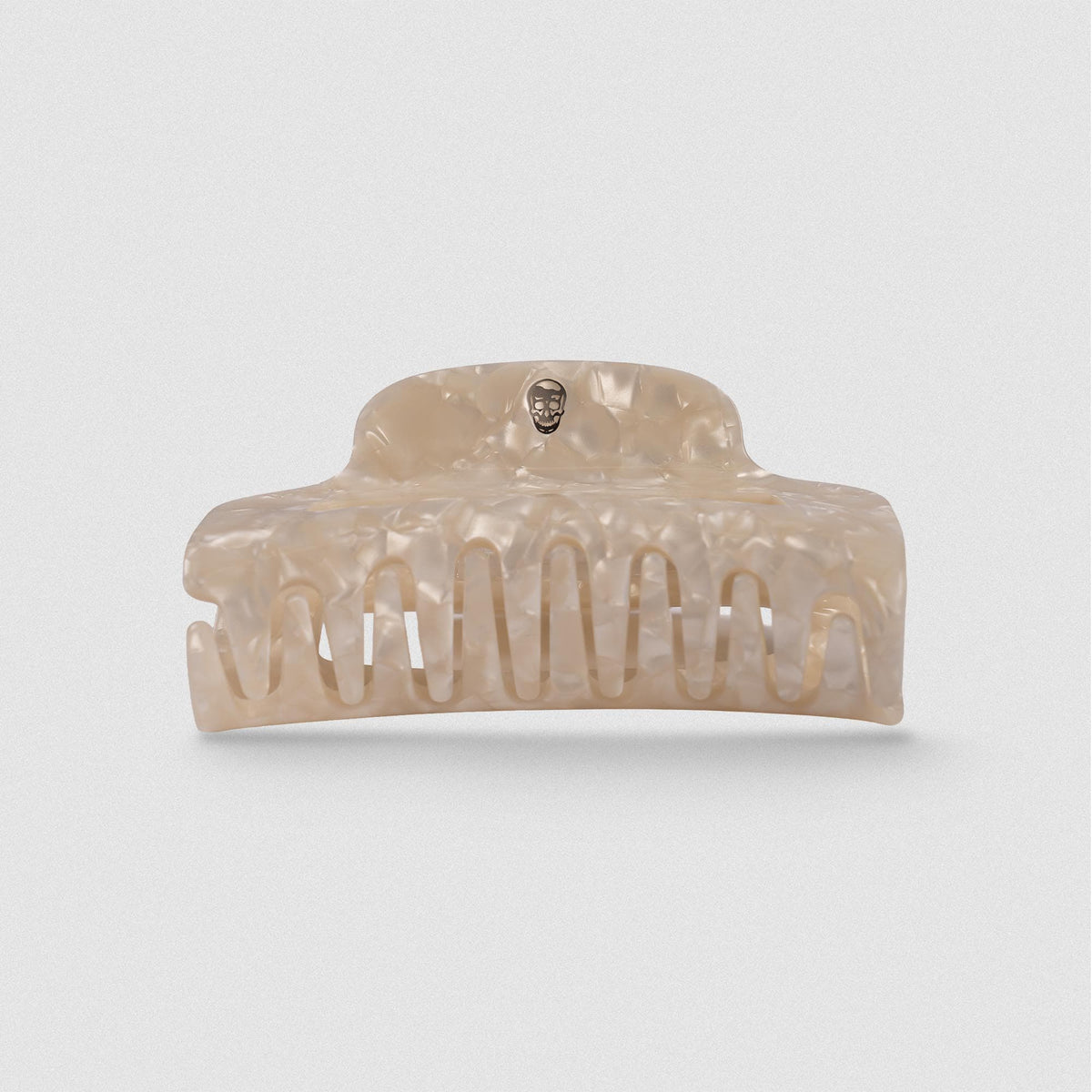 Large Claw Clip - Ivory