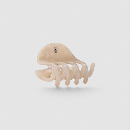 Small Claw Clip - Ivory