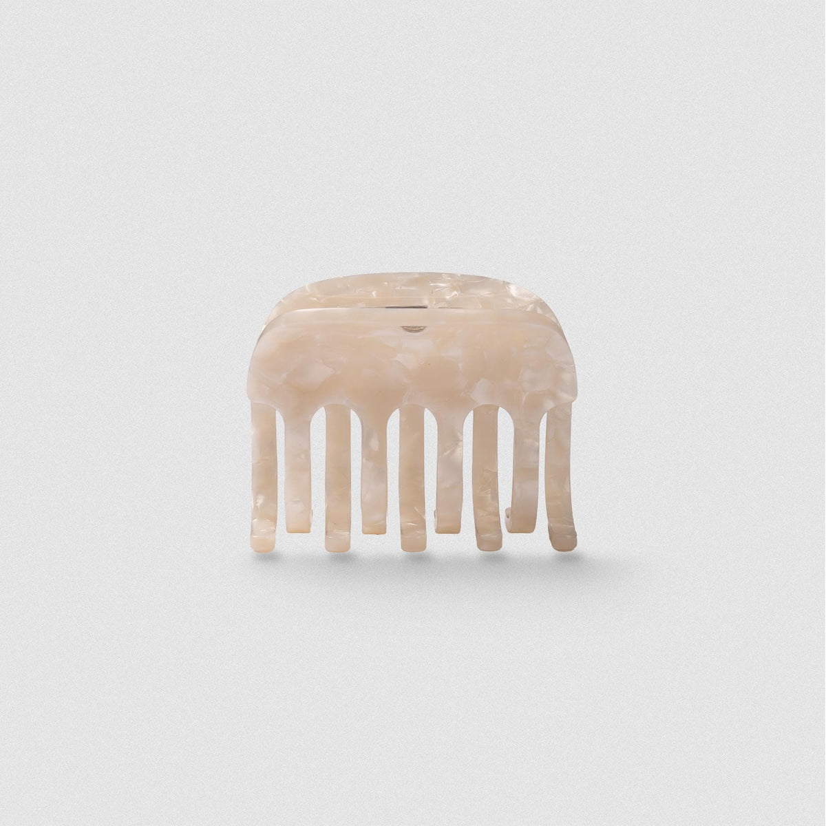 Small Claw Clip - Ivory