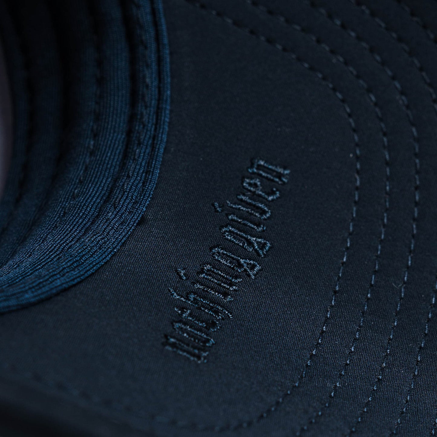 Hybrid Performance 5-Panel Hat - Navy/White