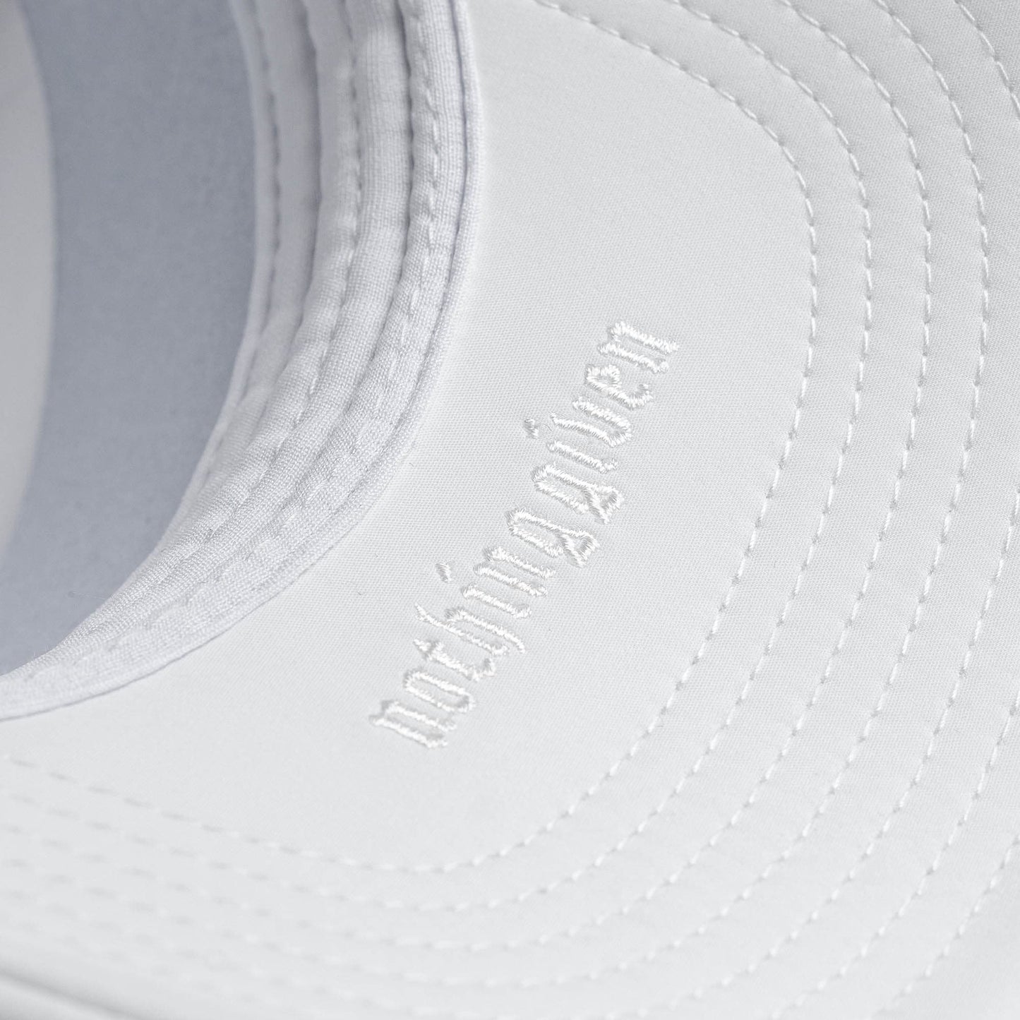Hybrid Performance 5-Panel Hat - White/White
