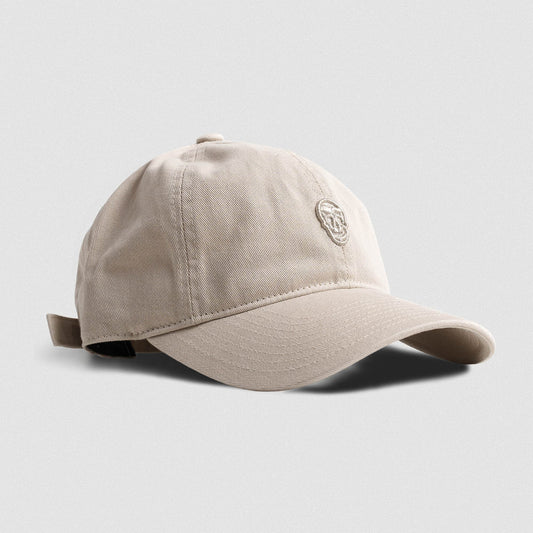 Washed 6-Panel Dad Hat - Tan