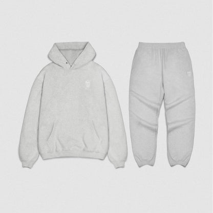 Heavyweight Warm-Up Set - Light Heather Gray