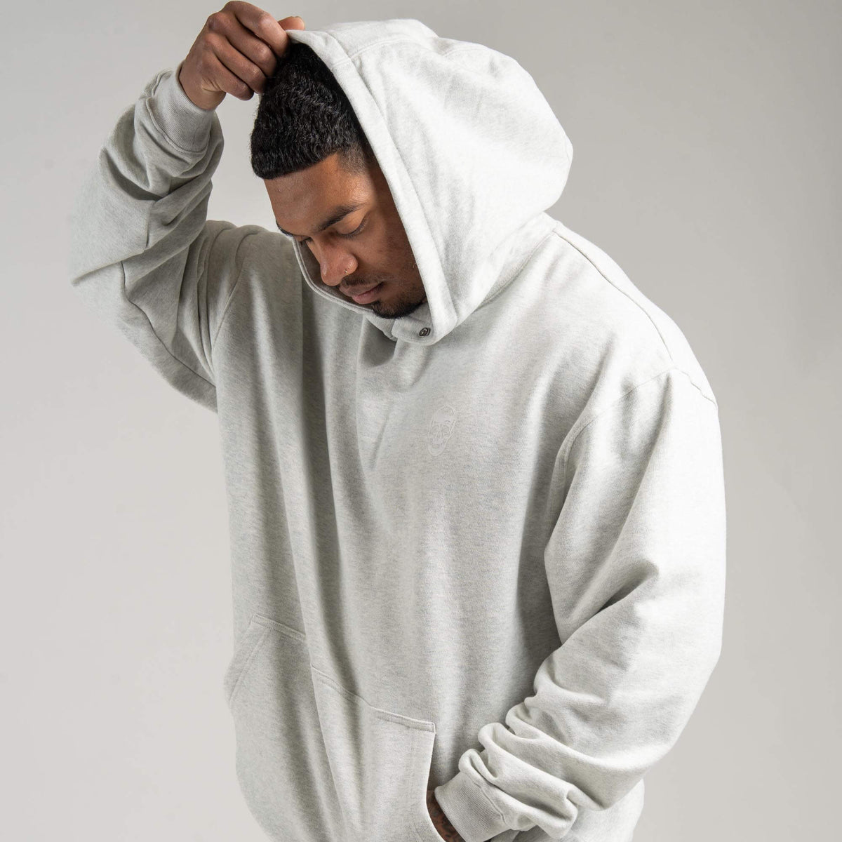 Heavyweight Hoodie - Light Heather Gray