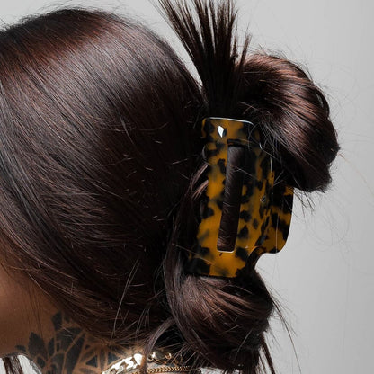 Large Claw Clip - Tortoise Shell Brown