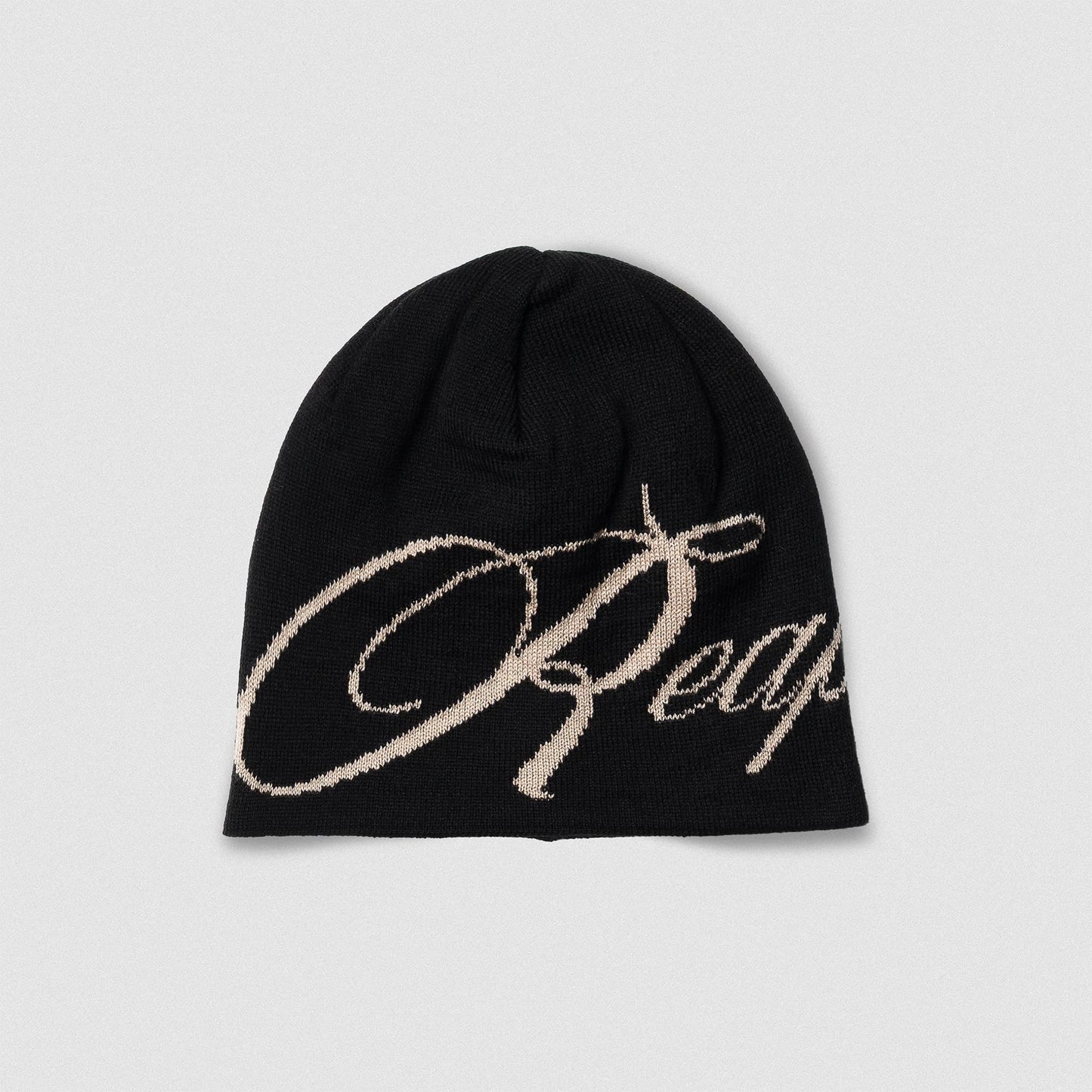 Reapers Skull Cap Beanie - Black/Tan