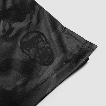 Core Skull Mesh Shorts 3-Pack - Sand / Black Camo / Black/White
