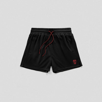 Core Skull Mesh Shorts 3-Pack - Black / Royal Blue / Black/Red