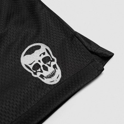 Core Skull Mesh Training Shorts - Black/White