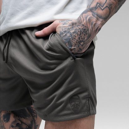 Core Skull Mesh Training Shorts - Storm