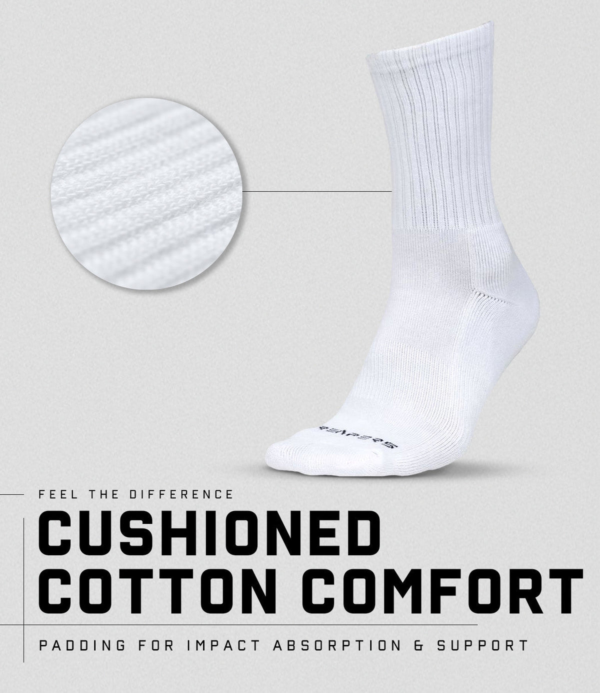 Crew Socks - White