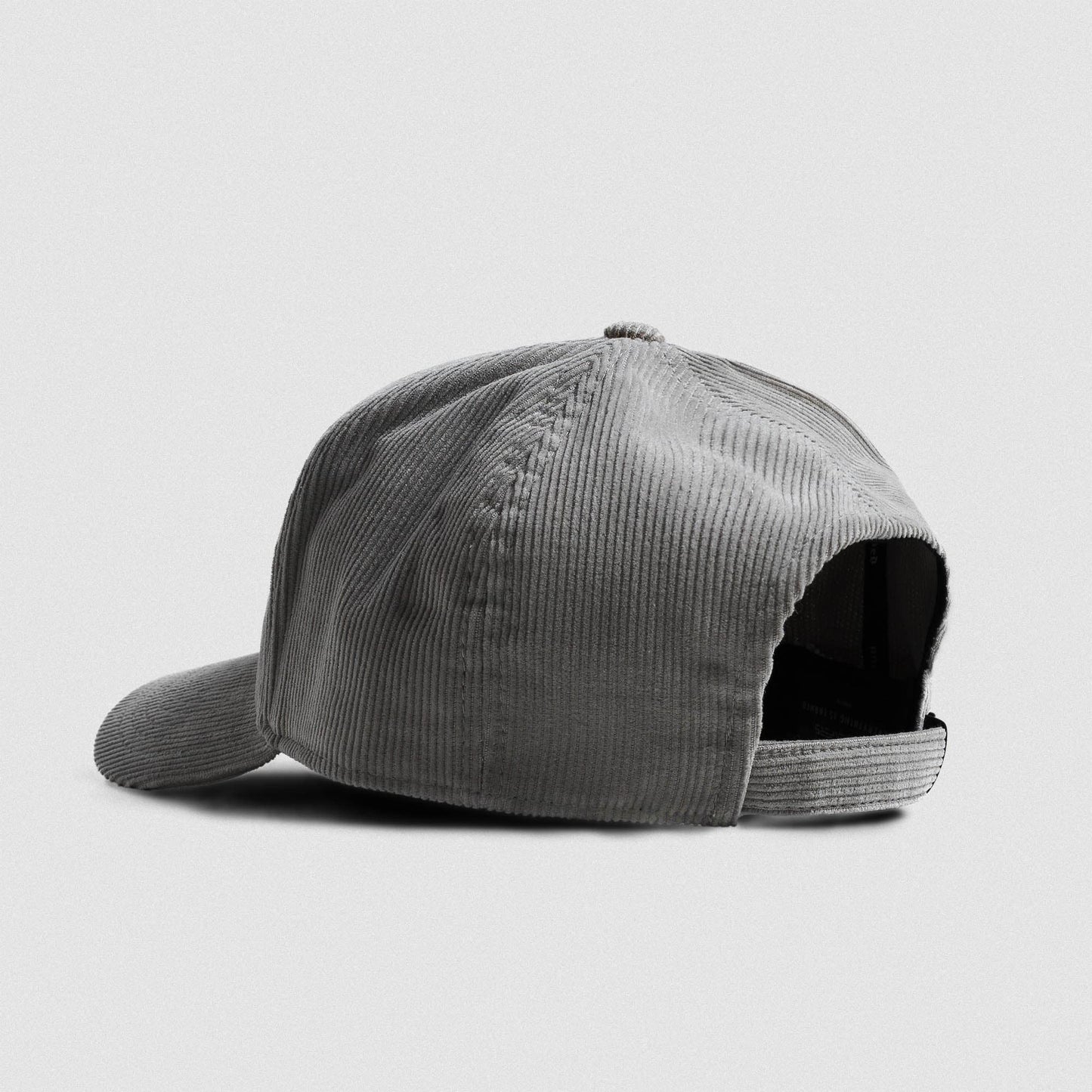 Corduroy Reapers 5-Panel Hat - Gray/White