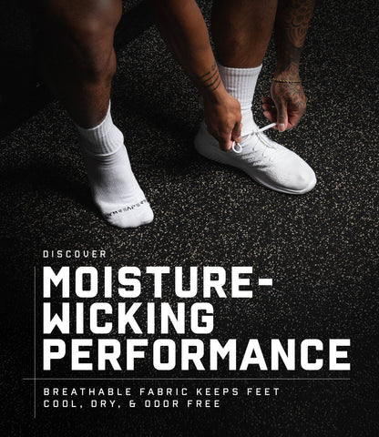 Crew Socks - White