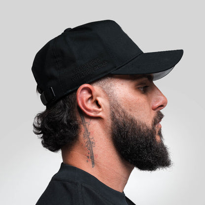 5-Panel Chrome Skull Hat