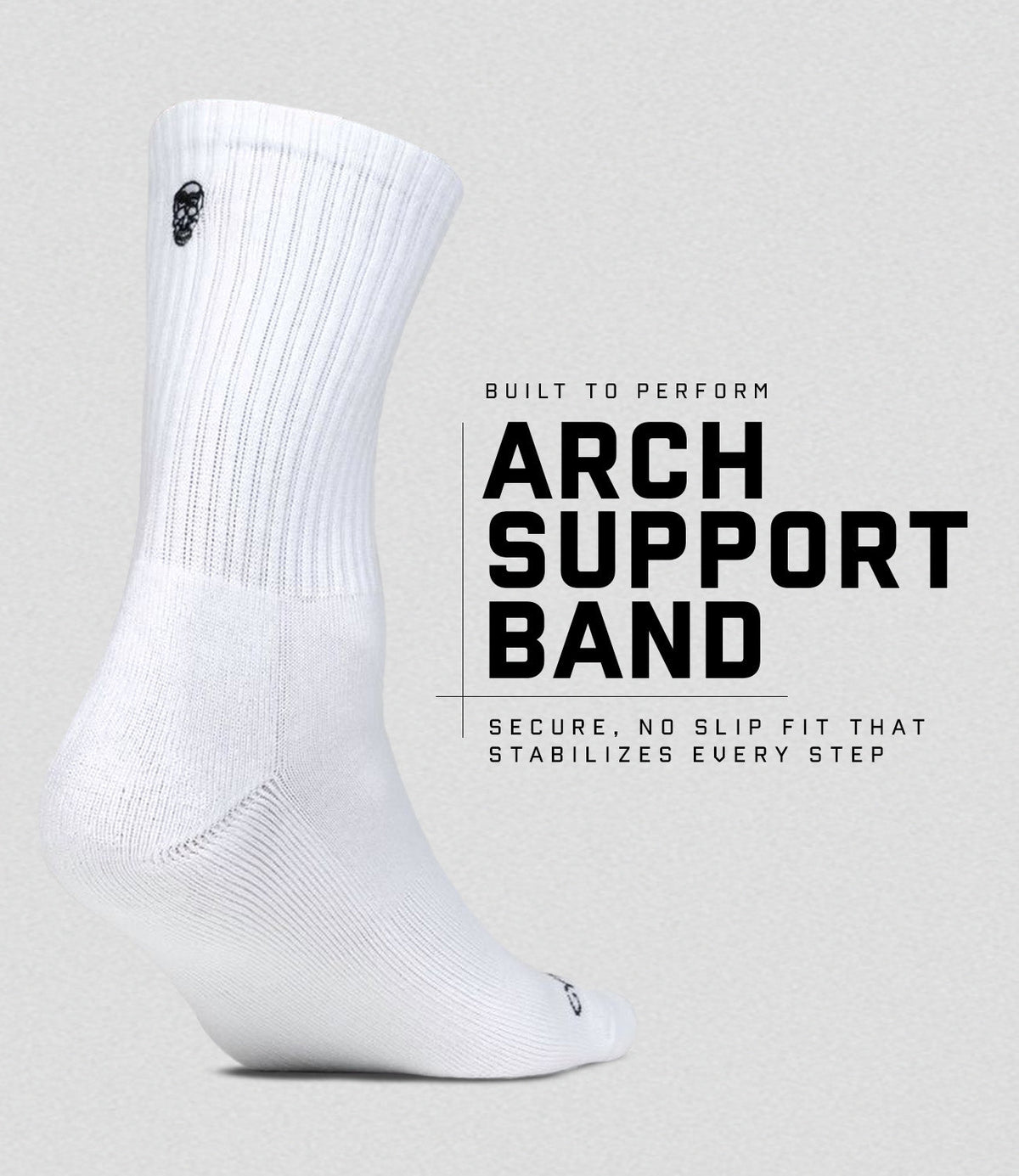 Crew Socks - White
