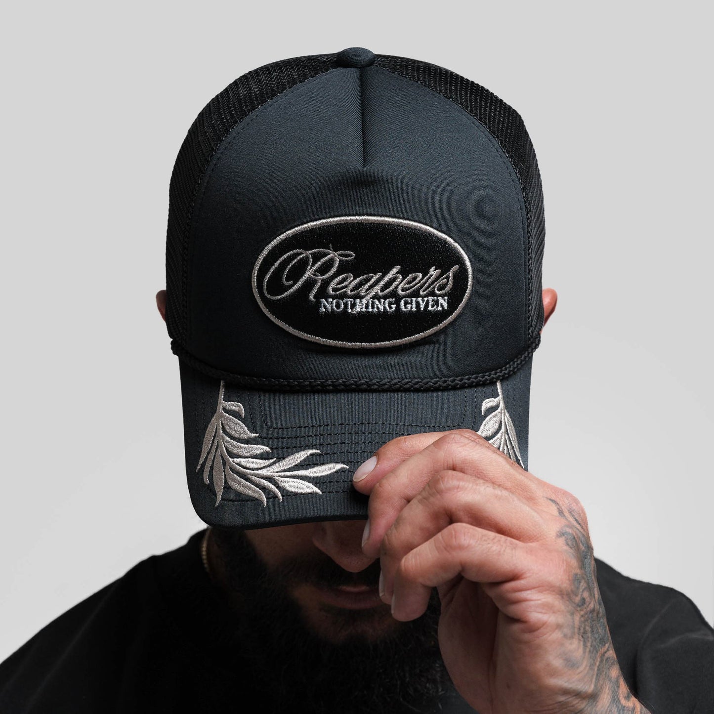 Laurel Foam Trucker Hat - Black
