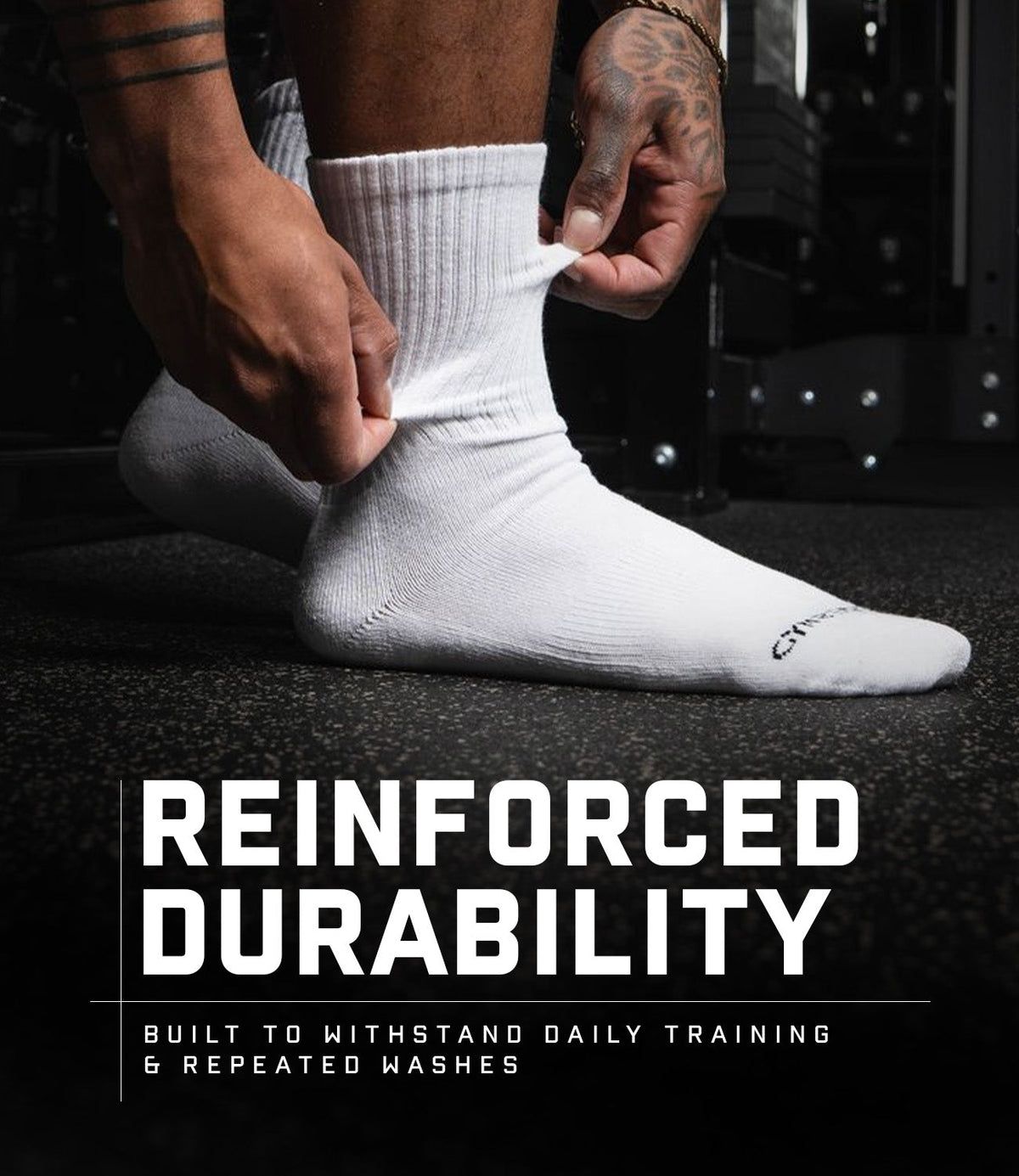 Crew Socks - White