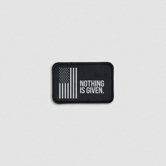 Nothing Given Flag Patch