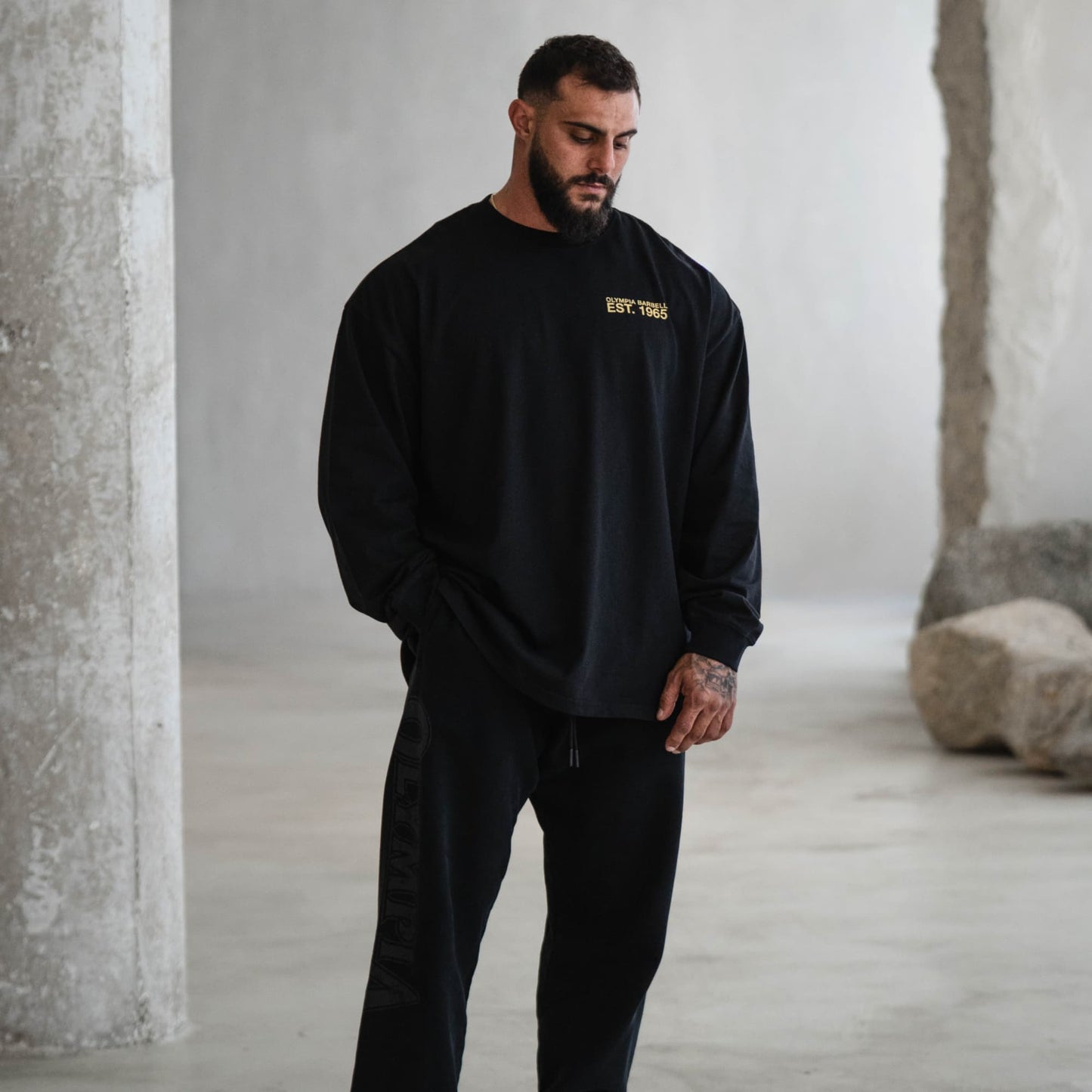Olympia Crest Long Sleeve Shirt