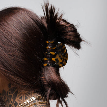 Small Claw Clip - Tortoise Shell Brown