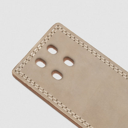 10MM Lever Belt - Sand Leather