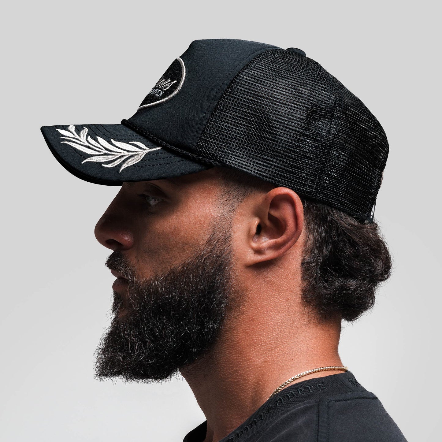 Laurel Foam Trucker Hat - Black