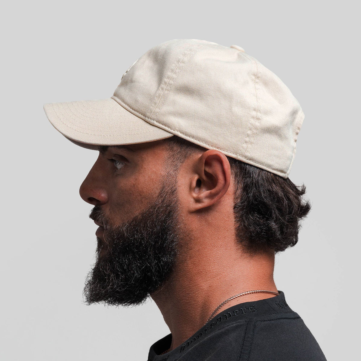 Washed 6-Panel Dad Hat - Tan