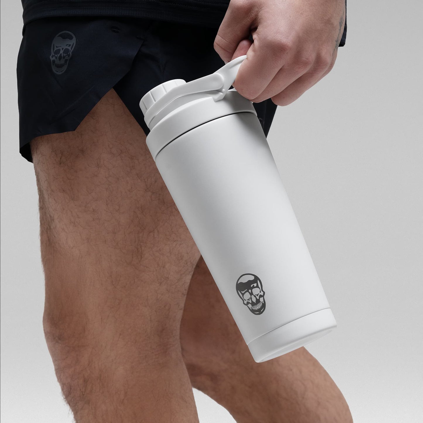 Stainless Steel Shaker - White