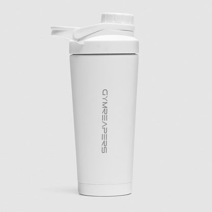 Stainless Steel Shaker - White