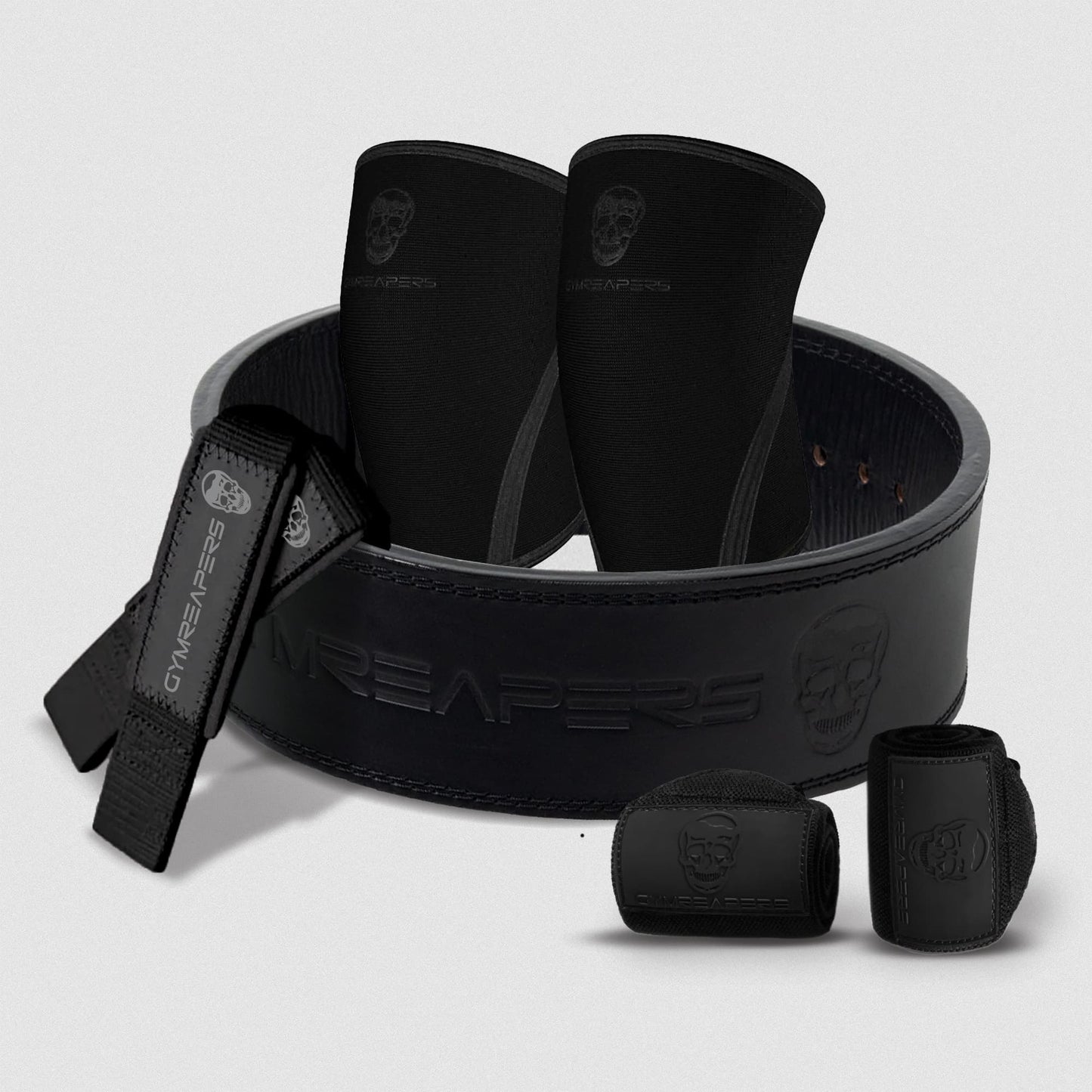 Gymreapers Strength Kit - 10MM Black Leather