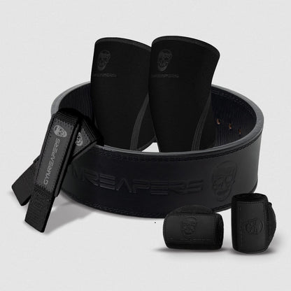Gymreapers Strength Kit - 10MM Black Leather