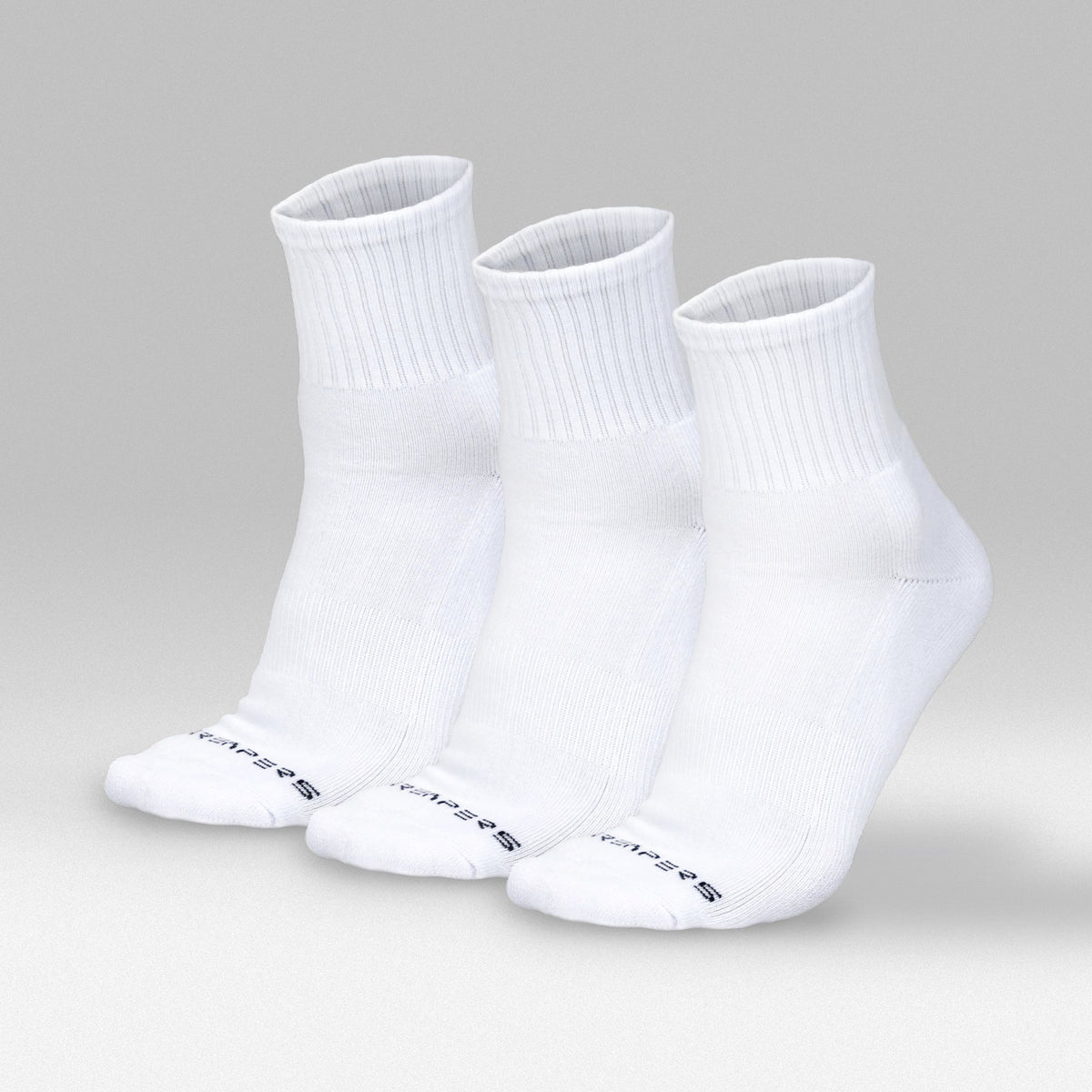 Quarter Socks - White