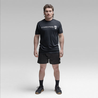 Active Tri-Blend Basic Tee - Black/White