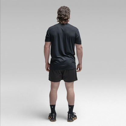 Active Tri-Blend Basic Tee - Black/White