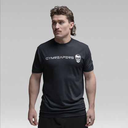 Active Tri-Blend Basic Tee - Black/White