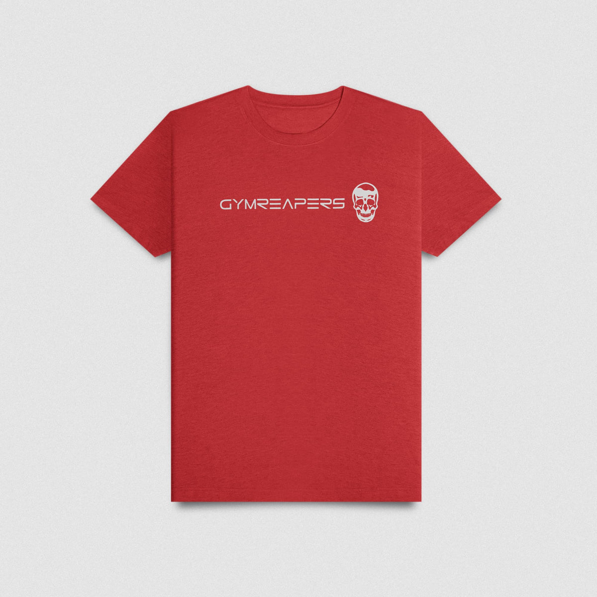 Active Tri-Blend Basic Tee - Red/White