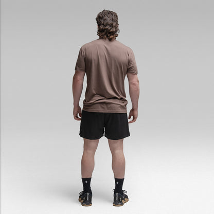 Active Tri-Blend Basic Tee - Toffee/Black