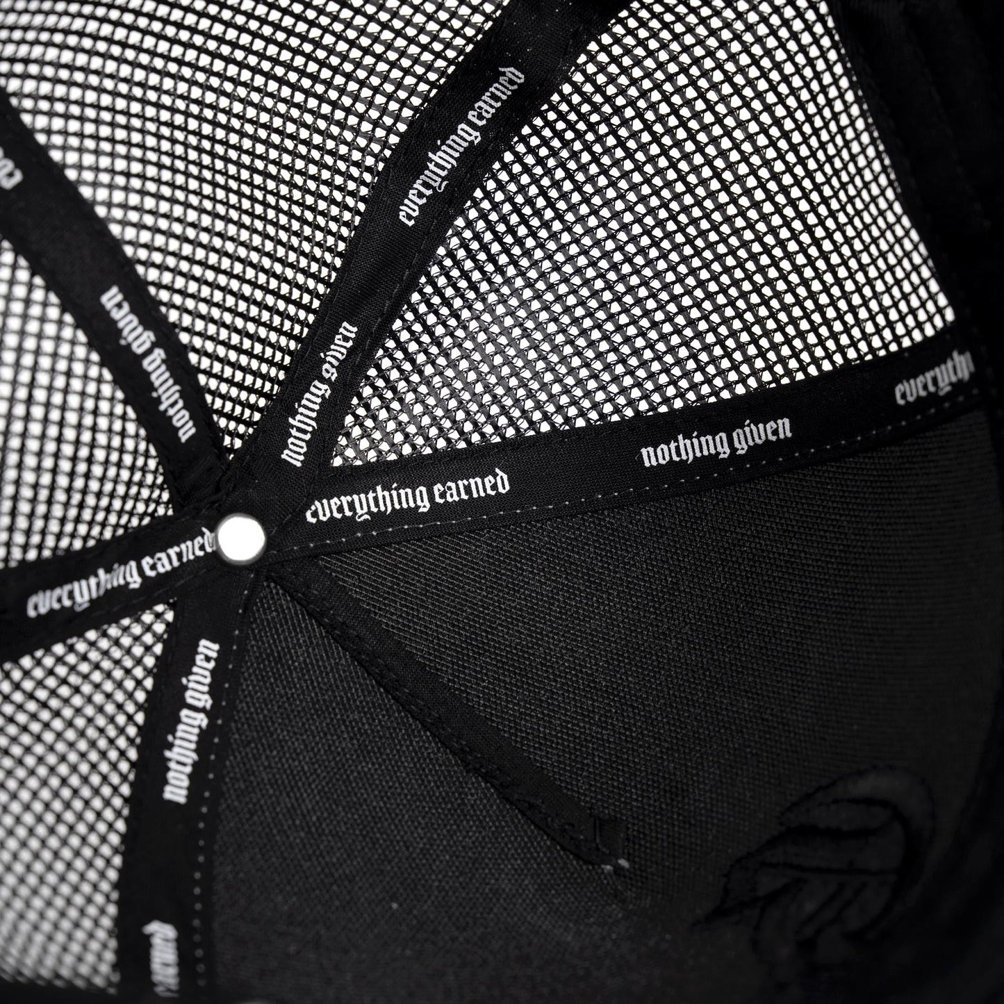 5-Panel Initial Trucker Hat - Camo