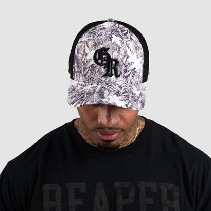 5-Panel Initial Trucker Hat - Camo