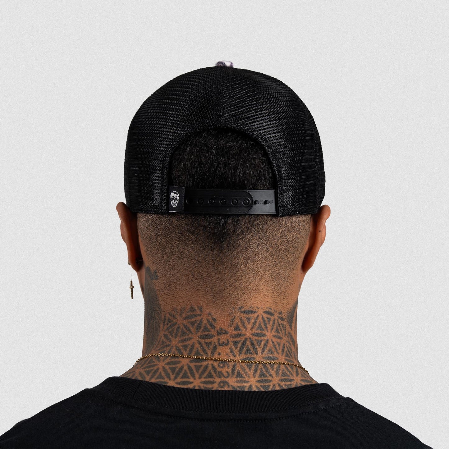 5-Panel Initial Trucker Hat - Camo