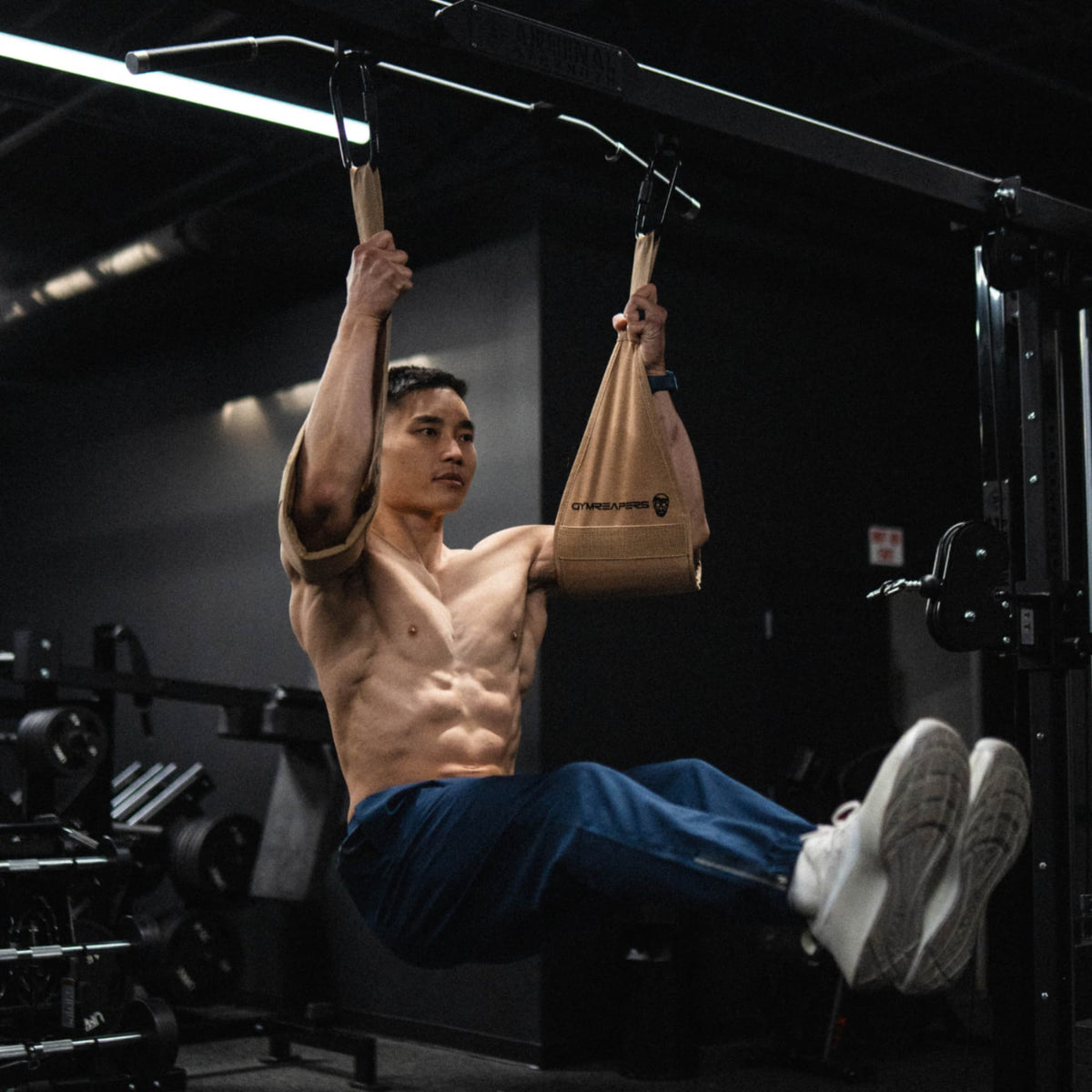 Gymreapers Ab Straps - Black