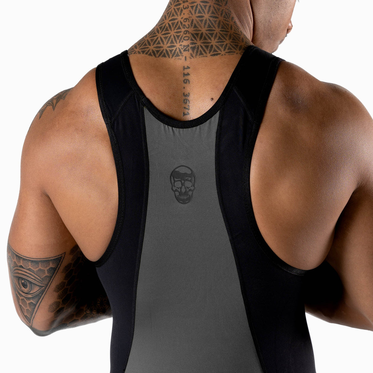 Apex Weightlifting Singlet - Gray