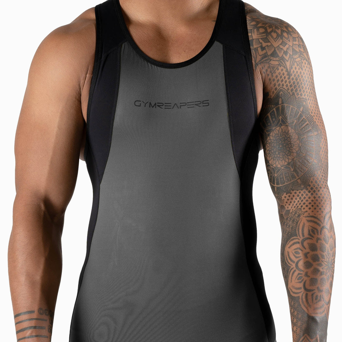 Apex Weightlifting Singlet - Gray