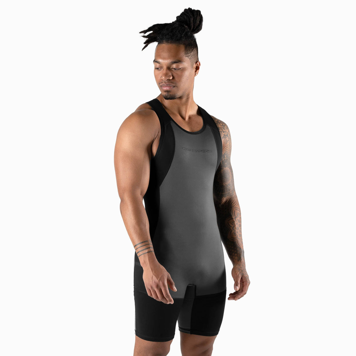 Apex Weightlifting Singlet - Gray