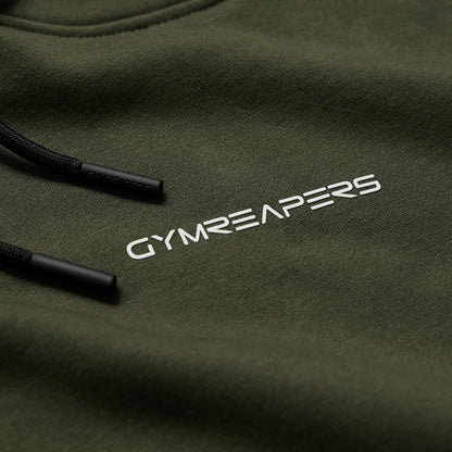 Axis Mockneck Hoodie - OD Green