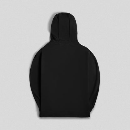 Axis Zip-Up Hoodie - Black/White