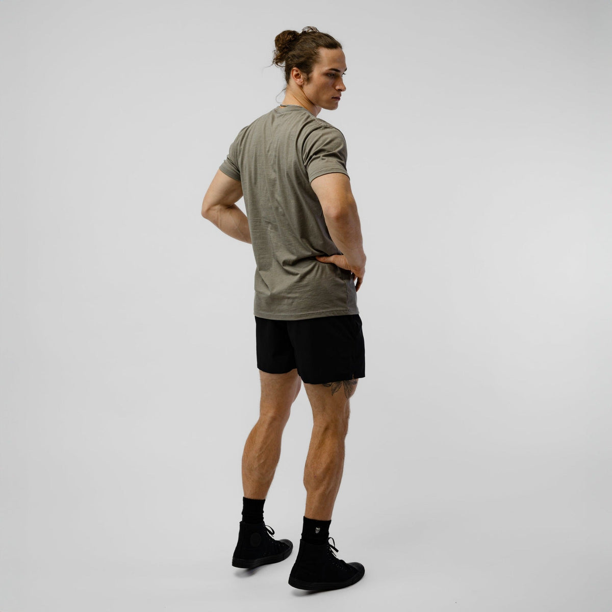 Basic Shirt - Stone/Black